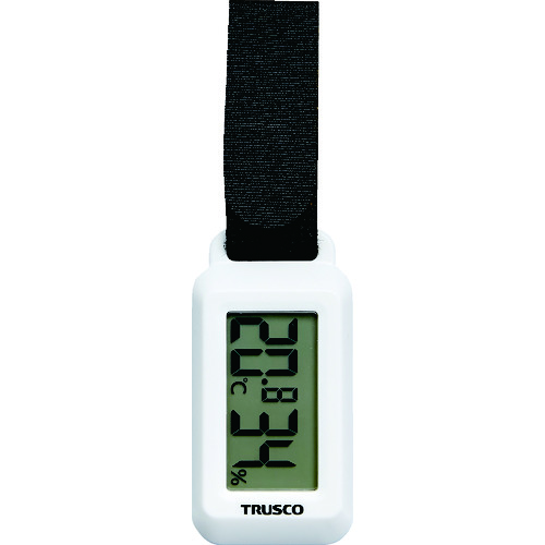 【TRUSCO】ＴＲＵＳＣＯ　防滴型ポータブル温湿度計　ウィズモ